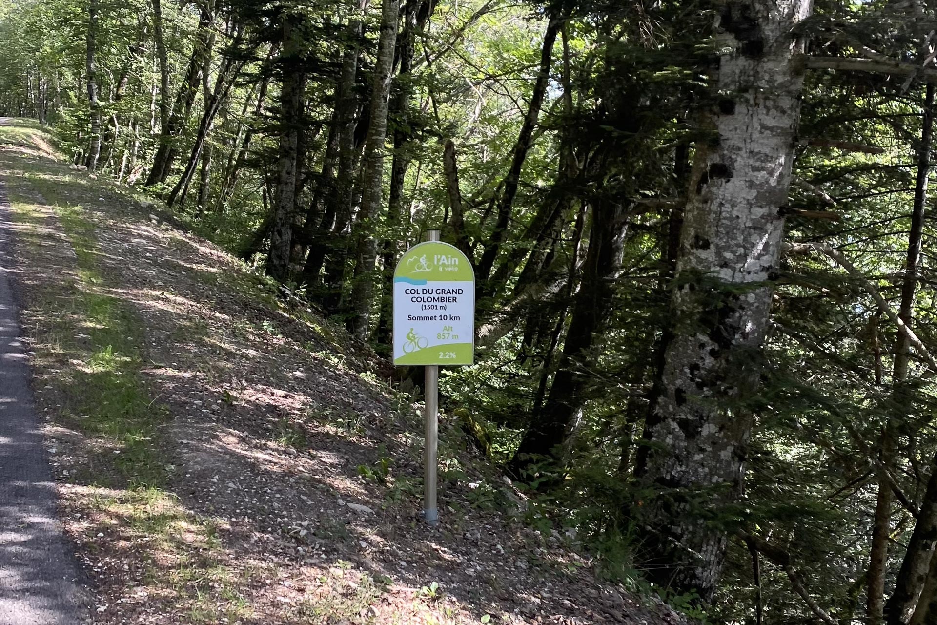 Col du Grand Colombier - Sommet